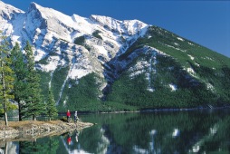 Mountain Biking, Lake Minnewanka, Banff National Park (Photo Credit: Travel Alberta)